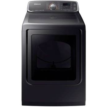 Samsung 7.4 Cu. Ft. Black Stainless Steel Electric Dryer - Energy Star