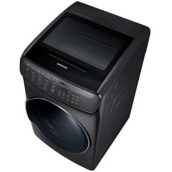 Samsung 7.5 Cu. Ft. Black Stainless Steel Electric Dryer with Steam Sanitize — thumbnail 4