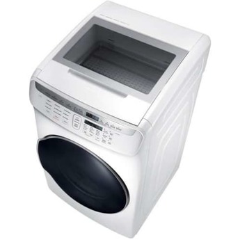 Samsung 7.5 Cu. Ft. White Electric Dryer with Steam Sanitize — thumbnail 5