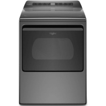 Whirlpool 7.4 cu.ft. Chrome Shadow Front Load Electric Dryer with Sanitize