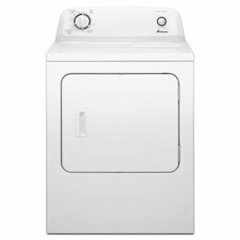 Amana 29 in. 6.5 cu. ft. Gas Dryer with Wrinkle Prevent Option - White