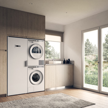 Asko T411HSW 24 Inch Electric Dryer with 5.1 cu. ft. Capacity — thumbnail 6