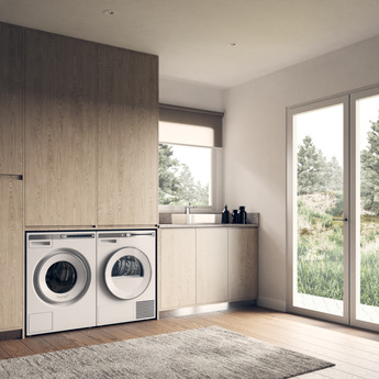 Asko T411HSW 24 Inch Electric Dryer with 5.1 cu. ft. Capacity — thumbnail 9