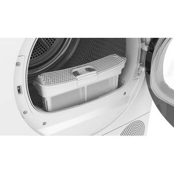 Bosch 24 Inch Electric Dryer with 4.0 cu. ft. Capacity, Condensation Drying, Sensor Controlled Condensation Drying System, 15 Drying Cycles, and ENERGY STAR Certified: White — thumbnail 37