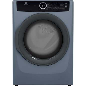 Electrolux 27 Inch Electric Dryer with 8.0 Cu. Ft. Capacity, 7 Dry Cycles, Moisture Sensor, Instant Refresh, and Energy Star? Certified: Denim Blue