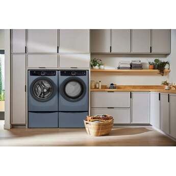 Electrolux 27 Inch Electric Dryer with 8.0 Cu. Ft. Capacity, 7 Dry Cycles, Moisture Sensor, Instant Refresh, and Energy Star? Certified: Denim Blue — thumbnail 4