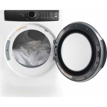 Electrolux 27 Inch Front Load Electric Dryer with 8.0 cu ft Capacity, Perfect Steam™, LuxCare® Dry, Instant Refresh, 200 CFM, Lint Filter, Anti Static, Delay Start, Control Lock and Energy Star Certified: White — thumbnail 24