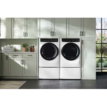 Electrolux 27 Inch Front Load Electric Dryer with 8.0 cu ft Capacity, Perfect Steam™, LuxCare® Dry, Instant Refresh, 200 CFM, Lint Filter, Anti Static, Delay Start, Control Lock and Energy Star Certified: White — thumbnail 26