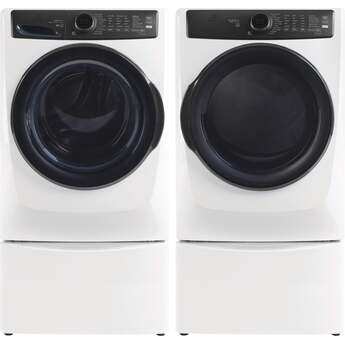 Electrolux 27 Inch Front Load Electric Dryer with 8.0 cu ft Capacity, Perfect Steam™, LuxCare® Dry, Instant Refresh, 200 CFM, Lint Filter, Anti Static, Delay Start, Control Lock and Energy Star Certified: White — thumbnail 36