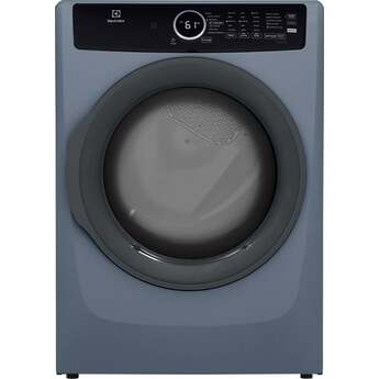 Electrolux 27 Inch Gas Dryer with 8.0 Cu. Ft. Capacity, 7 Dry Cycles, Moisture Sensor, Instant Refresh, and Energy Star? Certified: Denim Blue