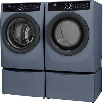 Electrolux 27 Inch Gas Dryer with 8.0 Cu. Ft. Capacity, 7 Dry Cycles, Moisture Sensor, Instant Refresh, and Energy Star? Certified: Denim Blue — thumbnail 10