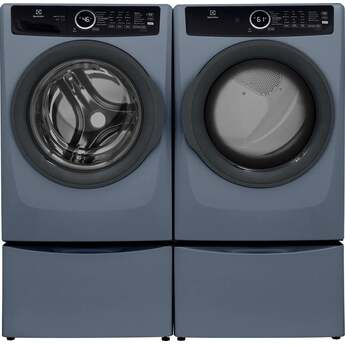 Electrolux 27 Inch Gas Dryer with 8.0 Cu. Ft. Capacity, 7 Dry Cycles, Moisture Sensor, Instant Refresh, and Energy Star? Certified: Denim Blue — thumbnail 11