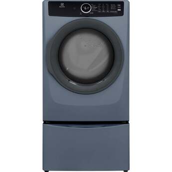 Electrolux 27 Inch Gas Dryer with 8.0 Cu. Ft. Capacity, 7 Dry Cycles, Moisture Sensor, Instant Refresh, and Energy Star? Certified: Denim Blue — thumbnail 2