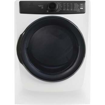 Electrolux ELFG7738MW 27 Inch Front Load Electric Dryer: Matte White
