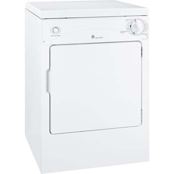 GE Spacemaker 3.6 Cu. Ft. White Electric Portable Dryer