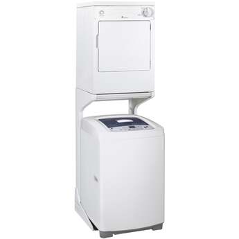 GE Spacemaker 3.6 Cu. Ft. White Electric Portable Dryer — thumbnail 4
