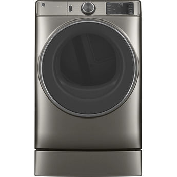 GE 7.8 cu.ft. Satin Nickel Electric Front Load Dryer - Energy Star — thumbnail 33