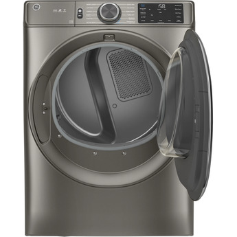 GE 7.8 cu.ft. Satin Nickel Electric Front Load Dryer - Energy Star — thumbnail 40