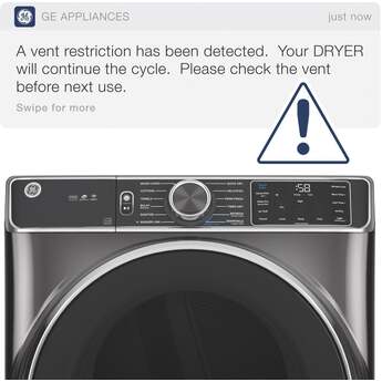 GE GFD65ESSVWW 28 Inch Electric Dryer with 7.8 cu. ft. Capacity — thumbnail 26