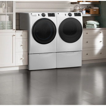 GE GFD65ESSVWW 28 Inch Electric Dryer with 7.8 cu. ft. Capacity — thumbnail 8