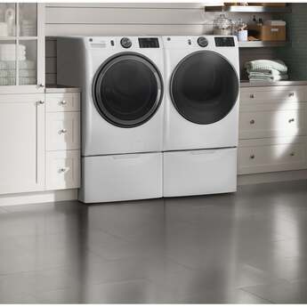 GE GFD65ESSVWW 28 Inch Electric Dryer with 7.8 cu. ft. Capacity — thumbnail 9