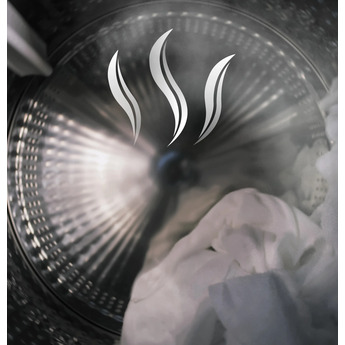 GE 7.8 cu.ft. White Gas Front Load Dryer with Steam - Energy Star — thumbnail 40