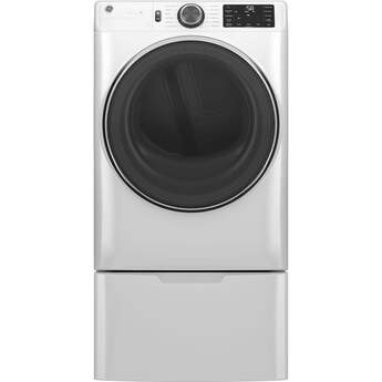 GE GFD65GSSVWW 28 Inch Gas Dryer with 7.8 cu. ft. Capacity — thumbnail 9