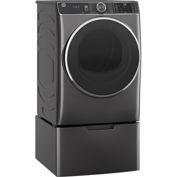 GE 7.8 cu.ft. Diamond Gray Gas Front Load Dryer with Steam - Energy Star — thumbnail 16