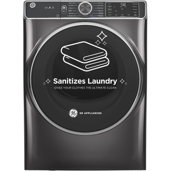 GE 7.8 cu.ft. Diamond Gray Gas Front Load Dryer with Steam - Energy Star — thumbnail 21