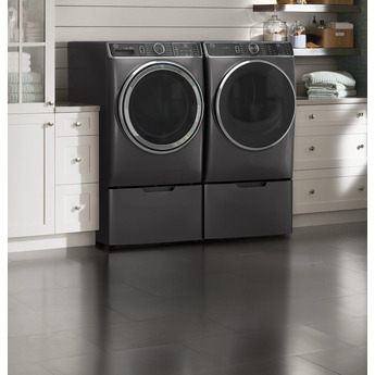 GE 7.8 cu.ft. Diamond Gray Gas Front Load Dryer with Steam - Energy Star — thumbnail 48