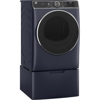GE 7.8 cu.ft. Blue Sapphire Gas Front Load Dryer with Steam - Energy Star — thumbnail 26