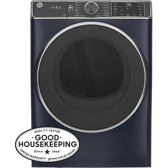 GE 7.8 cu.ft. Blue Sapphire Gas Front Load Dryer with Steam - Energy Star — thumbnail 40
