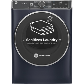 GE 7.8 cu.ft. Blue Sapphire Gas Front Load Dryer with Steam - Energy Star — thumbnail 46