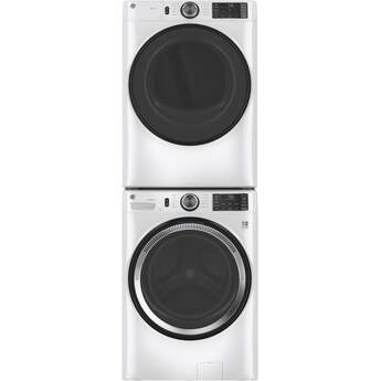 GE 7.8 cu.ft. White Electric Front Load Long Vent Dryer - Energy Star — thumbnail 12