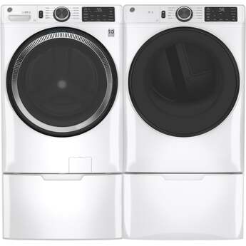 GE 7.8 cu.ft. White Electric Front Load Long Vent Dryer - Energy Star — thumbnail 6
