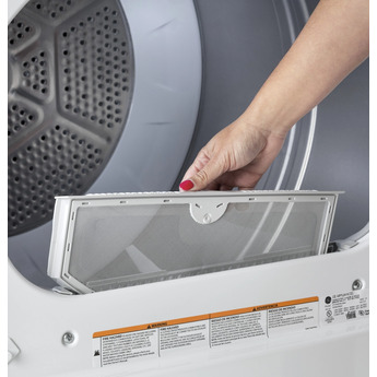 GE 7.2 Cu. Ft. White Gas Dryer — thumbnail 2