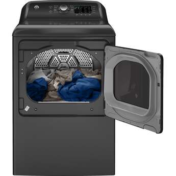 GE GTD58EBPVDG 27 Inch 7.4 Cu. Ft. Dryer Diamond Gray — thumbnail 25