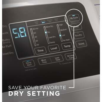 GE GTD58EBSVWS 27 Inch Electric Dryer with 7.4 cu. ft. Capacity — thumbnail 29