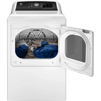 GE GTD58EBSVWS 27 Inch Electric Dryer with 7.4 cu. ft. Capacity — thumbnail 30