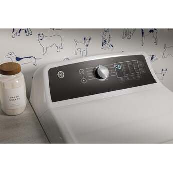 GE GTD58EBSVWS 27 Inch Electric Dryer with 7.4 cu. ft. Capacity — thumbnail 39