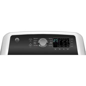 GE GTD58EBSVWS 27 Inch Electric Dryer with 7.4 cu. ft. Capacity — thumbnail 4