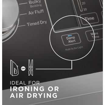 GE GTD58EBSVWS 27 Inch Electric Dryer with 7.4 cu. ft. Capacity — thumbnail 48