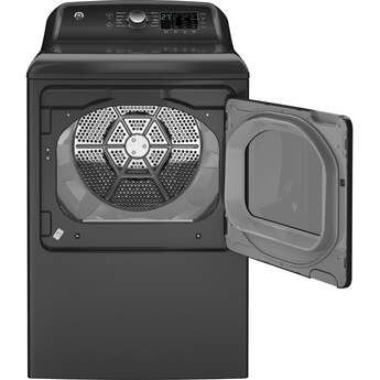 GE GTD58GBPVDG 27 Inch 7.4 Cu. Ft. Dryer Diamond Gray — thumbnail 9
