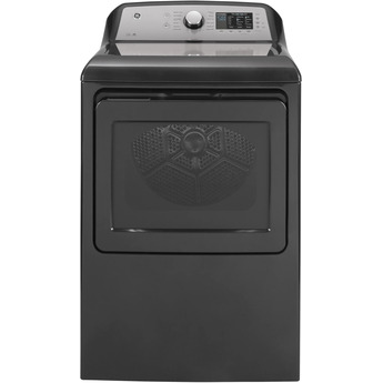 GE 7.4 cu.ft. Diamond Gray Electric Front Load Dryer - Energy Star