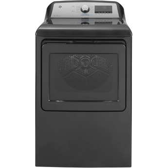GE 7.4 cu.ft. Diamond Gray Gas Front Load Dryer - Energy Star