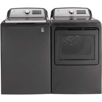 GE 7.4 cu.ft. Diamond Gray Gas Front Load Dryer - Energy Star — thumbnail 27