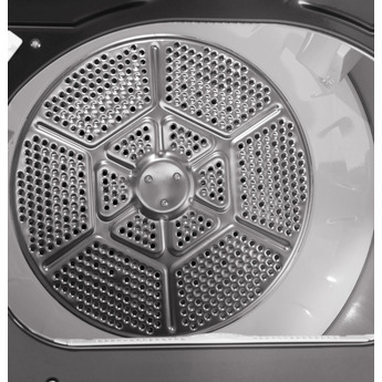 GE 7.4 cu.ft. Diamond Gray Gas Front Load Dryer - Energy Star — thumbnail 4