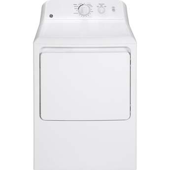GE GTX22EASKWW 27 Inch Electric Dryer with 6.2 cu. ft. Capacity