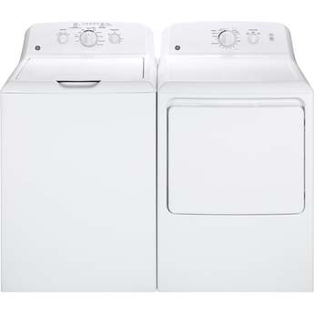 GE GTX22EASKWW 27 Inch Aluminized Alloy Drum Electric Dryer White — thumbnail 10