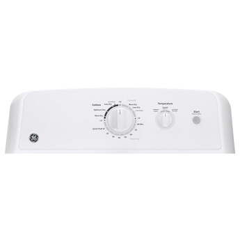 GE GTX22EASKWW 27 Inch Aluminized Alloy Drum Electric Dryer White — thumbnail 13